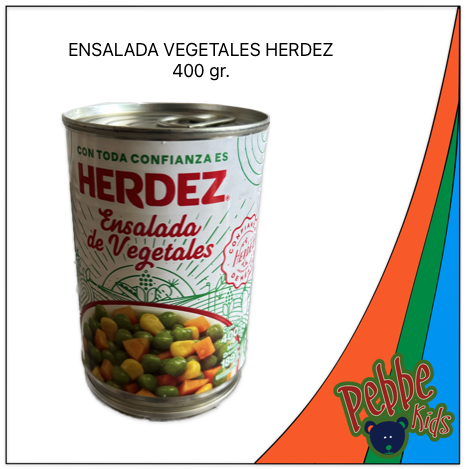 ENSALADA DE VEGETALES HERDEZ 400gr.