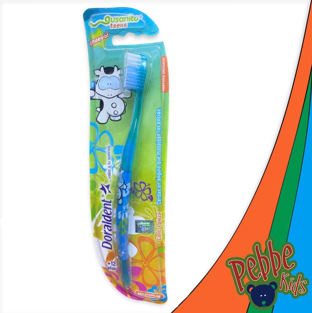 CEPILLO DORALDENT GUSANITO TEENS UNIPACK