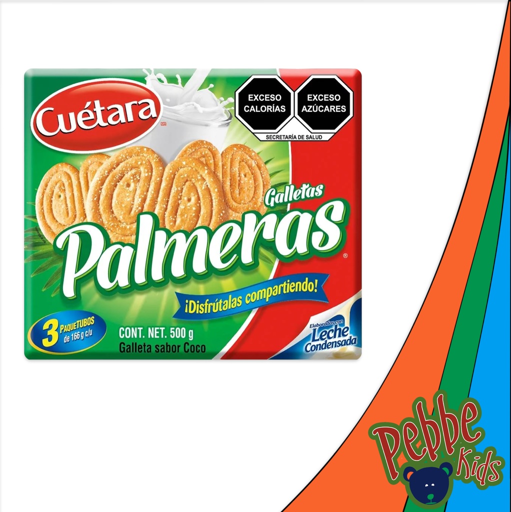 GALLETA PALMERA 166gr. C/25