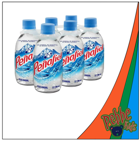 AGUA MINERAL PEÑAFIEL VIDRIO 296ml. PIEZA