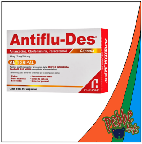ANTIGRIPAL ANTIFLU-DES CÁPSULAS C/24