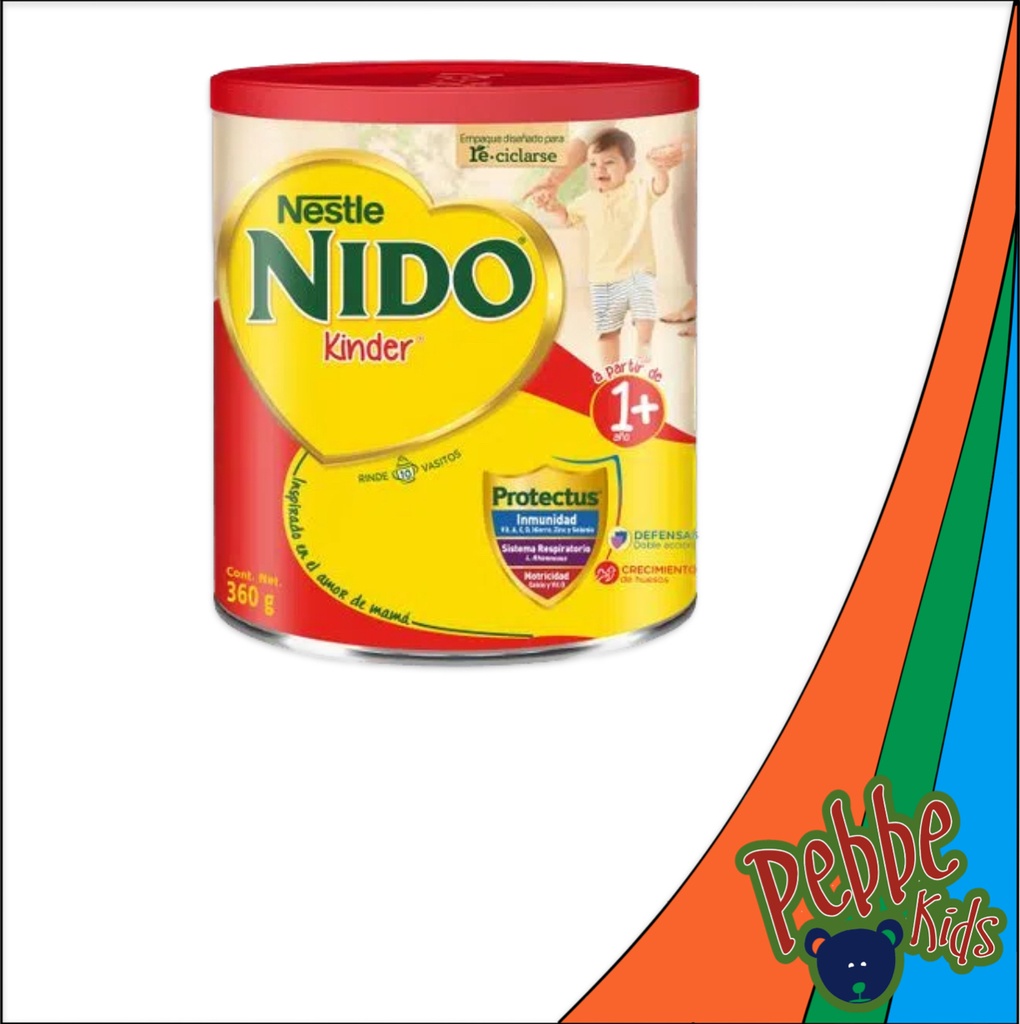 LECHE NIDO KINDER LATA  360gr.