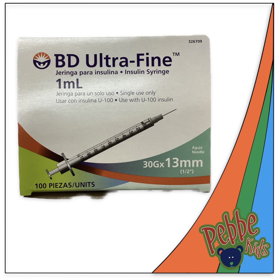 JERINGA 1ml. INSULINA ULTRAFINE C/100 (30G X 13mm.)
