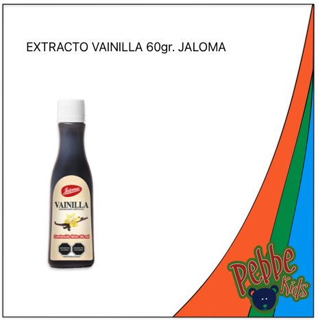 EXTRACTO DE VAINILLA JALOMA 60ml. C/25