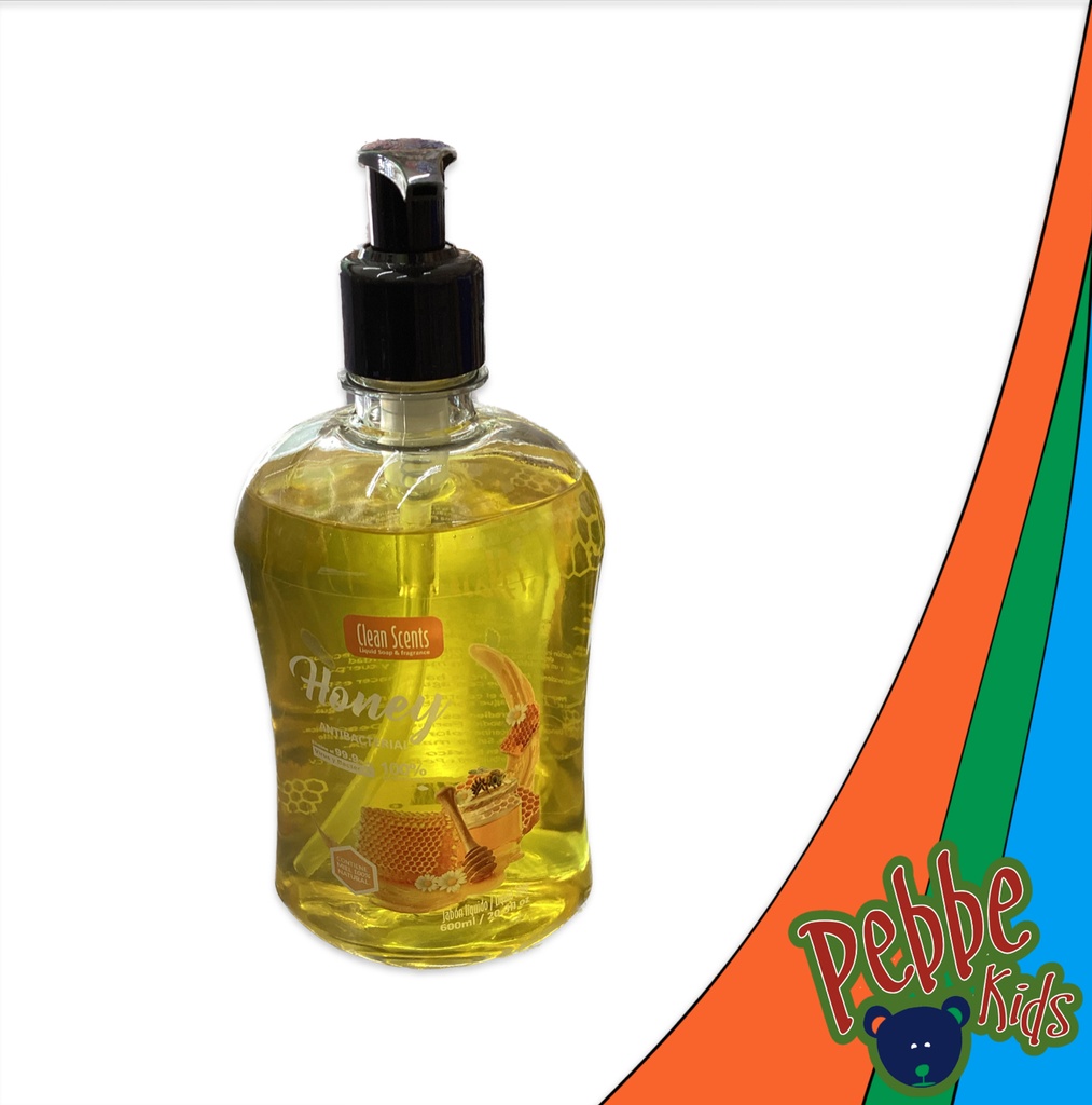 JABÓN LIQ. CLEAN SCENTS MIEL (HONEY) 600ml.