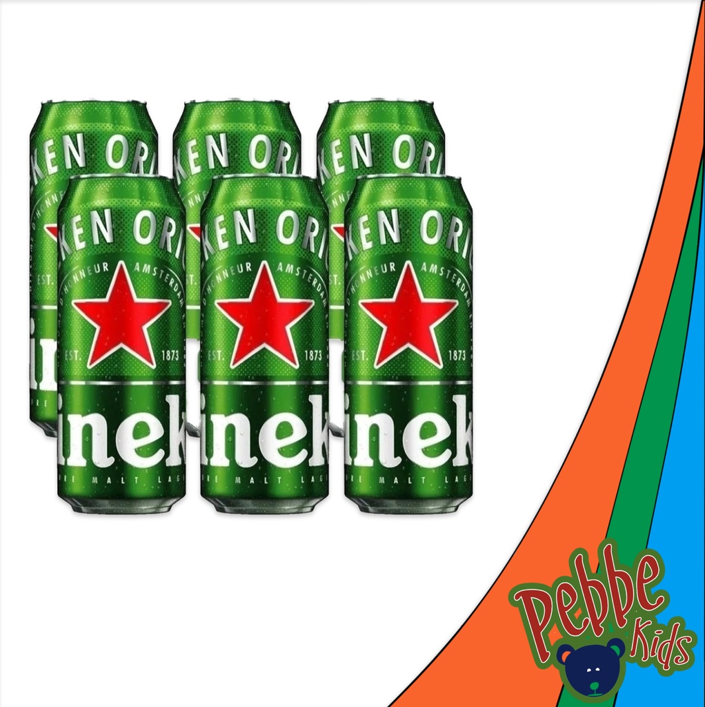 CERVEZA HEINEKEN LATON 473ml. C/12