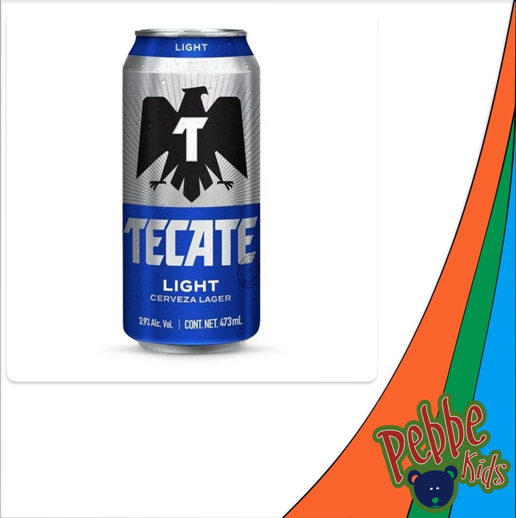 CERVEZA TECATE LIGHT LOOSE 473ml. C/24