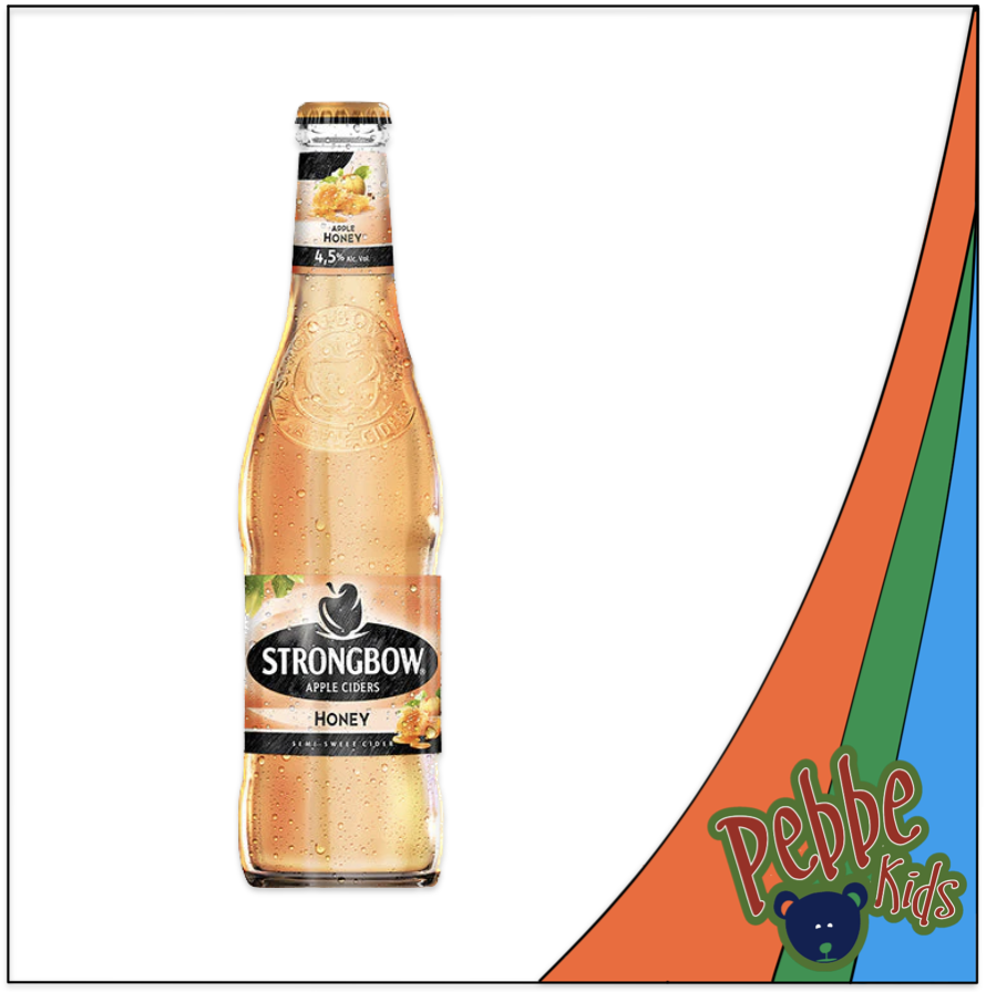 SIDRA STRONGBOW HONEY & APPLE BOTELLA 330ml C/12
