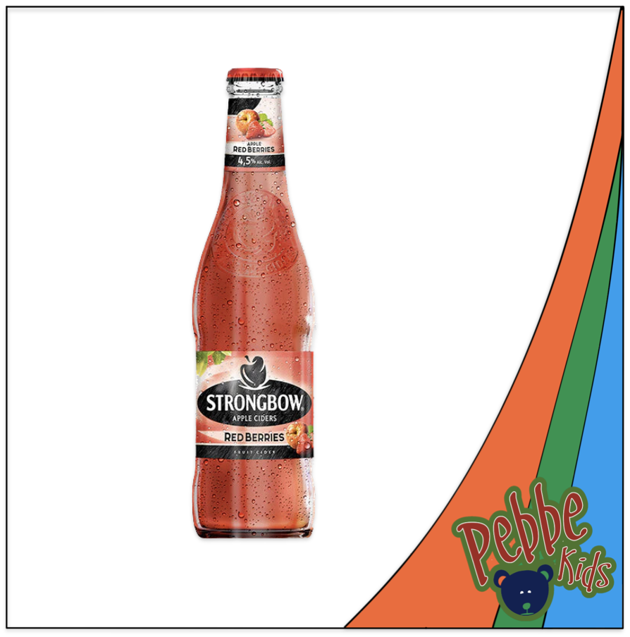 SIDRA STRONGBOW RED BERRIES BOTELLA 330ml C/12