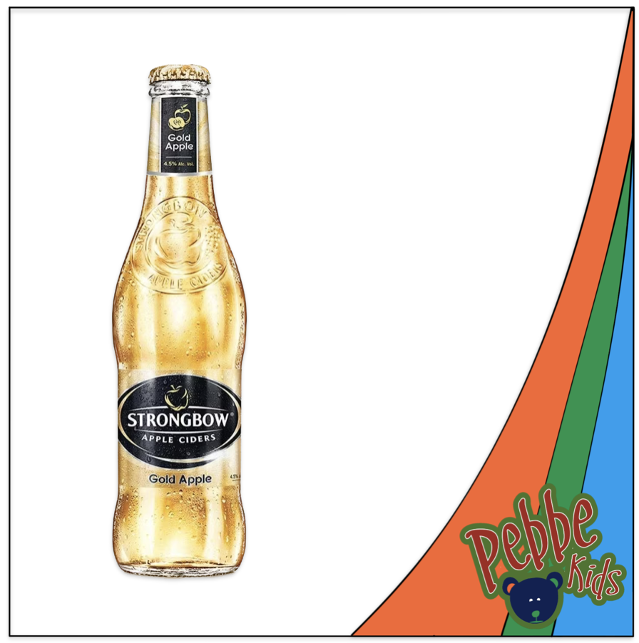 SIDRA STRONGBOW GOLD BOTELLA 330ml C/12