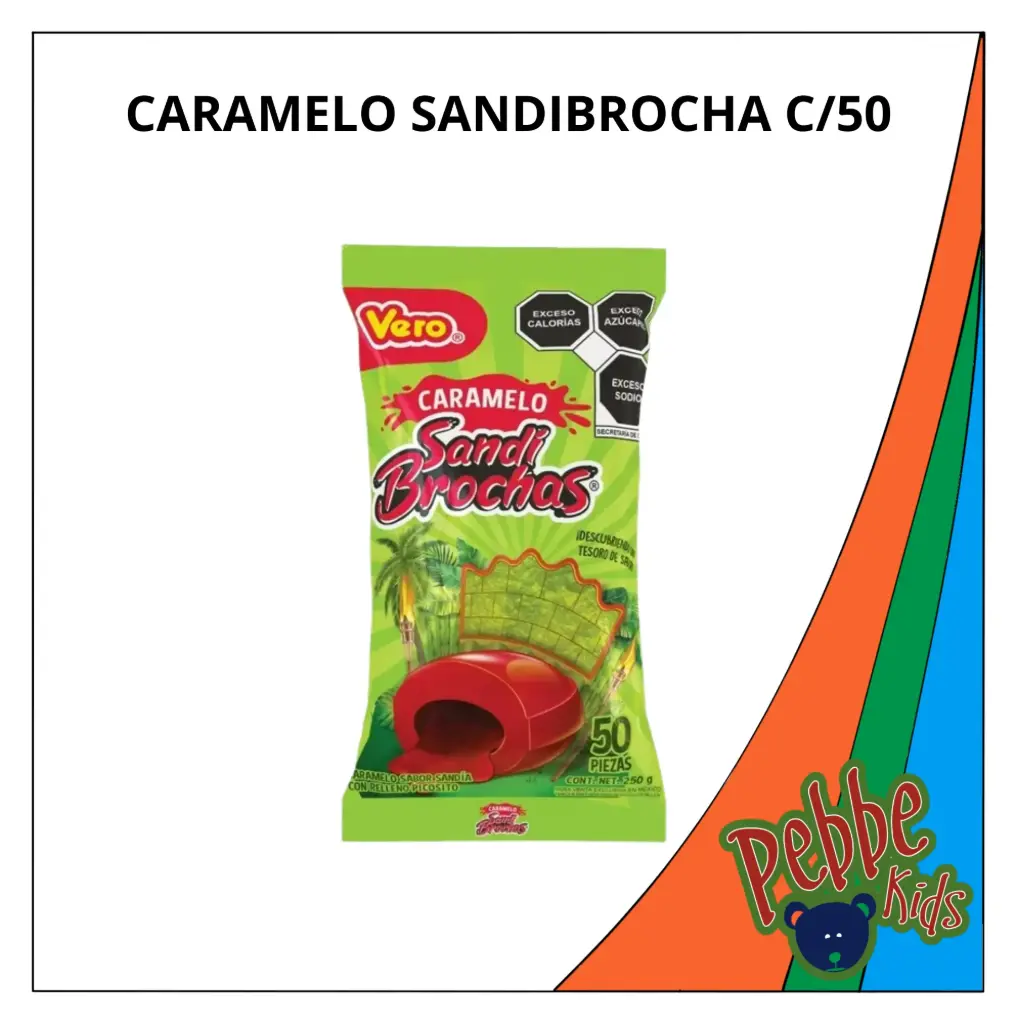 CARAMELO SANDIBROCHA C/50