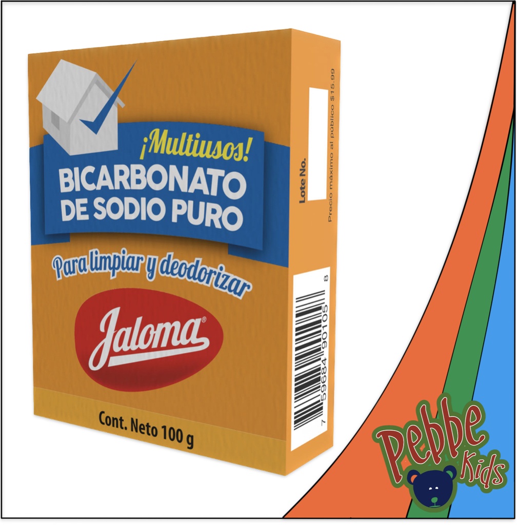 BICARBONATO DE SODIO JALOMA 100gr. C/12 