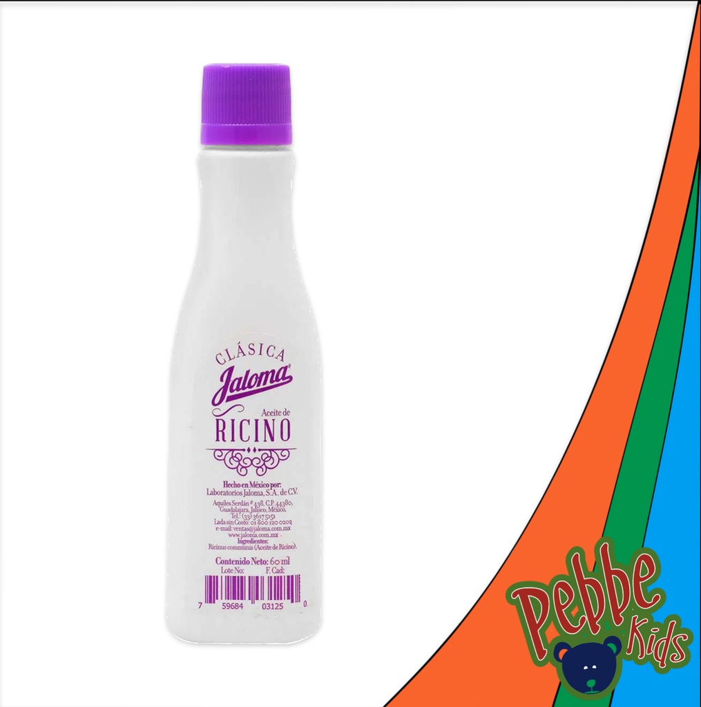 oldARCHIVAR_ACEITE RICINO JALOMA 60ml. C/25 