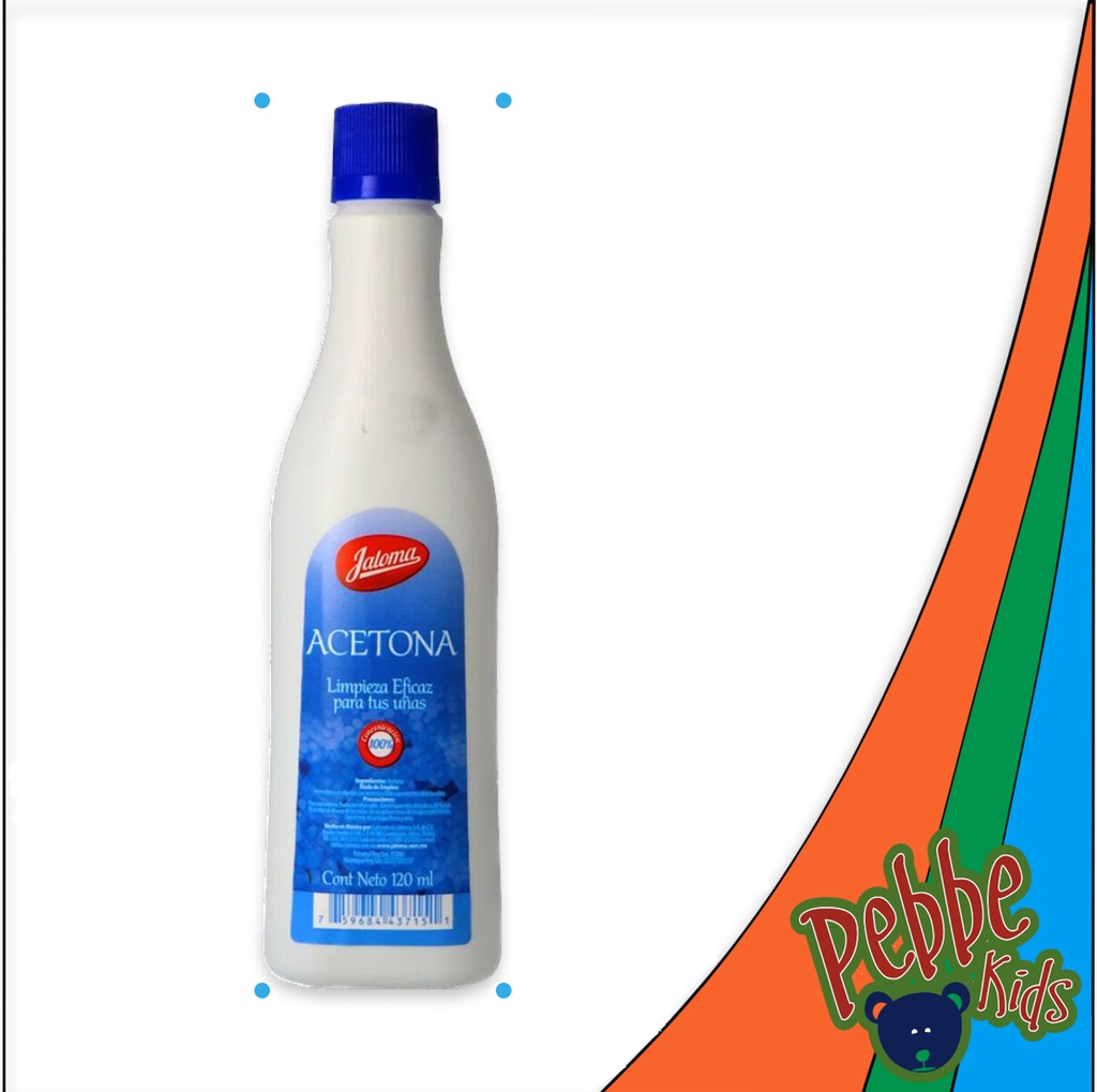 ACETONA JALOMA 120ml. PIEZA