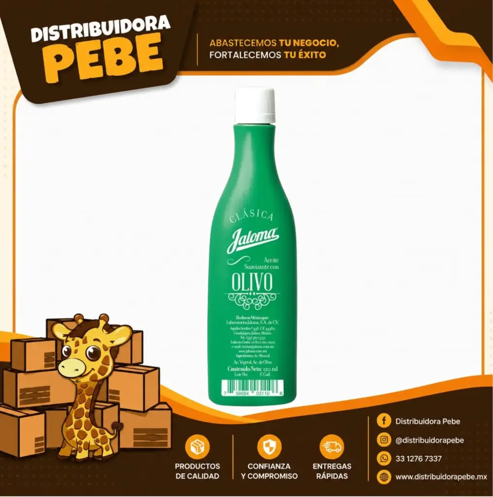 ACEITE DE OLIVO JALOMA 120ml. PIEZA