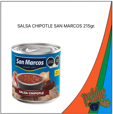 SALSA CHIPOTLE 215gr. SAN MARCOS