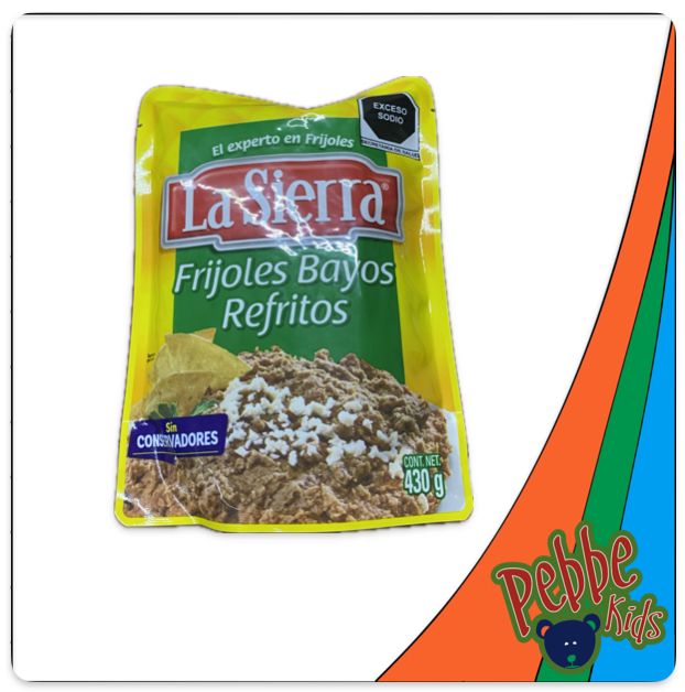 FRIJOL BAYO LA SIERRA BOLSA 430gr.
