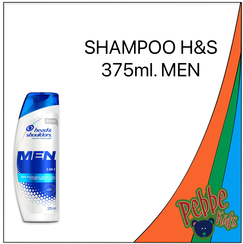 SHAMPOO H&S 375ml. MEN