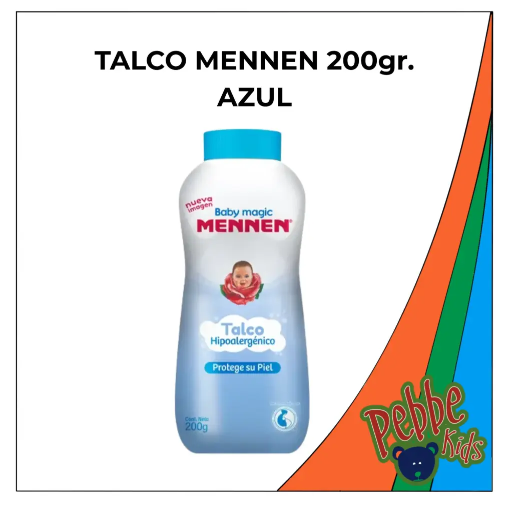 TALCO MENNEN 200gr. AZUL