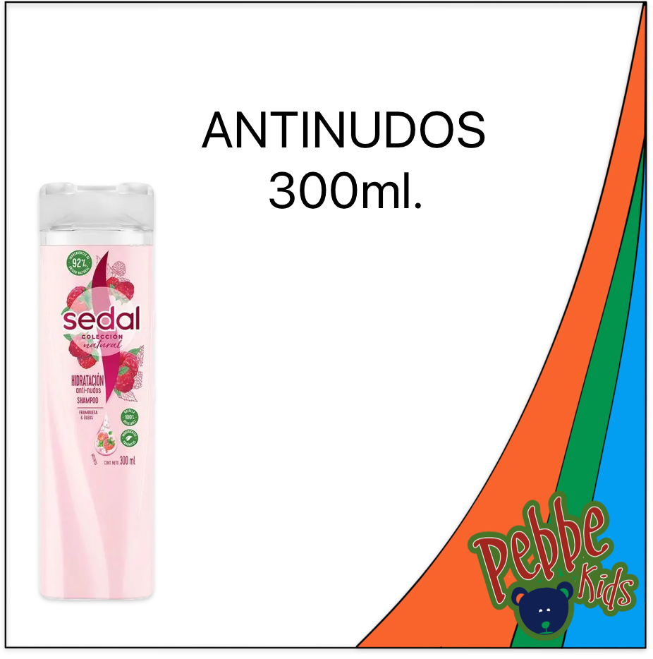 SHAMPOO SEDAL 300ml. ANTINUDOS 