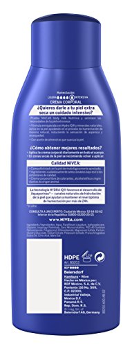 CREMA NIVEA MILK NUTRITIVA (PIEL EXTRA SECA) 400ml. 