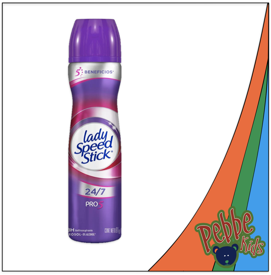 DES. EN AEROSOL LADY SPEED STICK 24/7 PRO5 150ml.