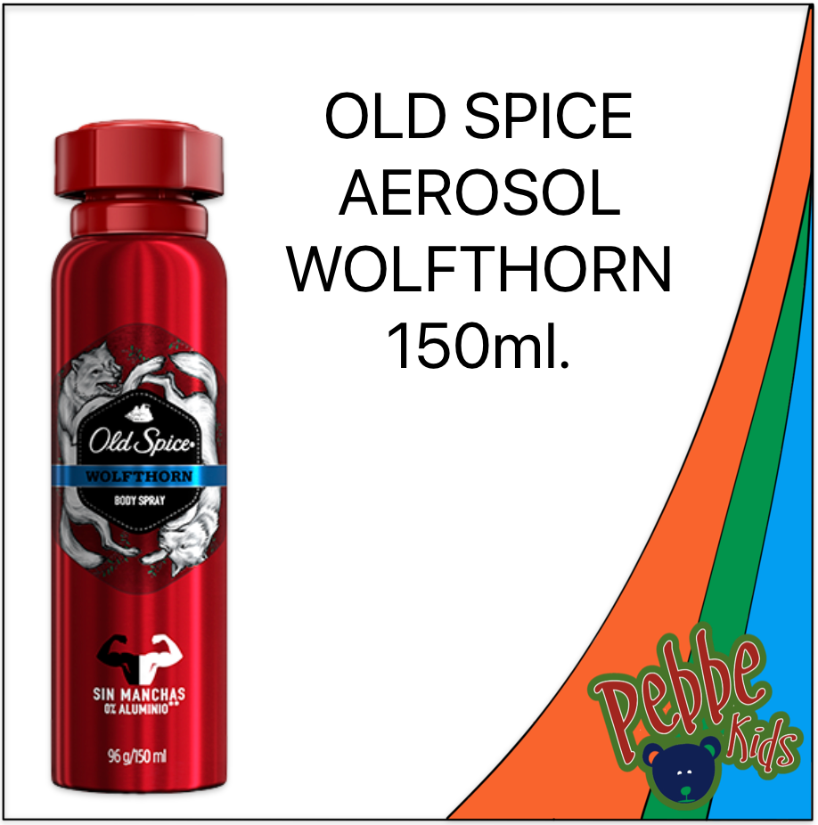 DES. OLD SPICE AEROSOL WOLFTHORN 150ml.