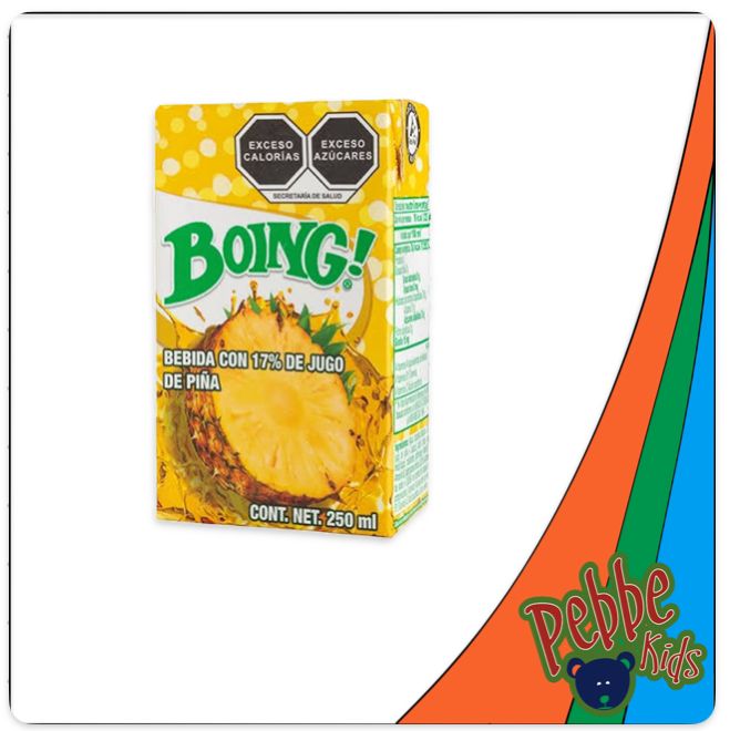 JUGO BOING PIÑA 250ml. PIEZA  
