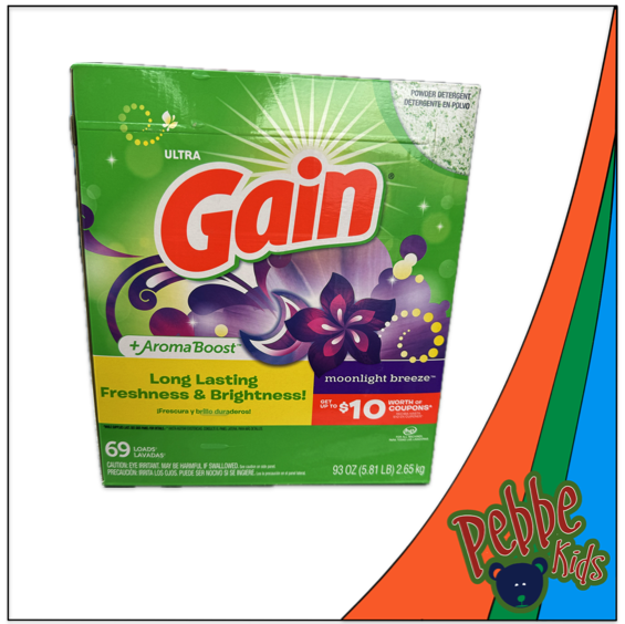 DETERG. GAIN 2.65kg. MOONLIGHT BREEZE