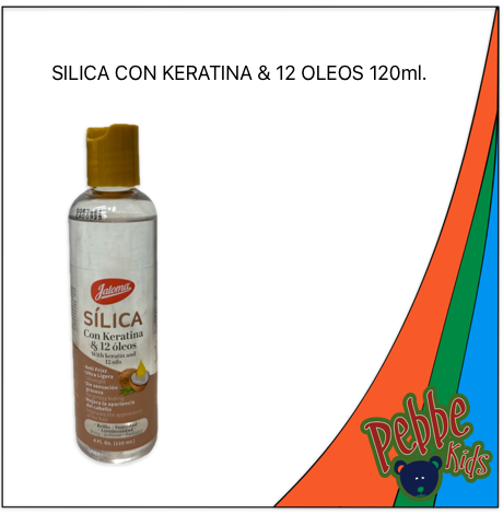 SILICA CON KERATINA Y 12 OLEOS JALOMA 120ml. PIEZA 