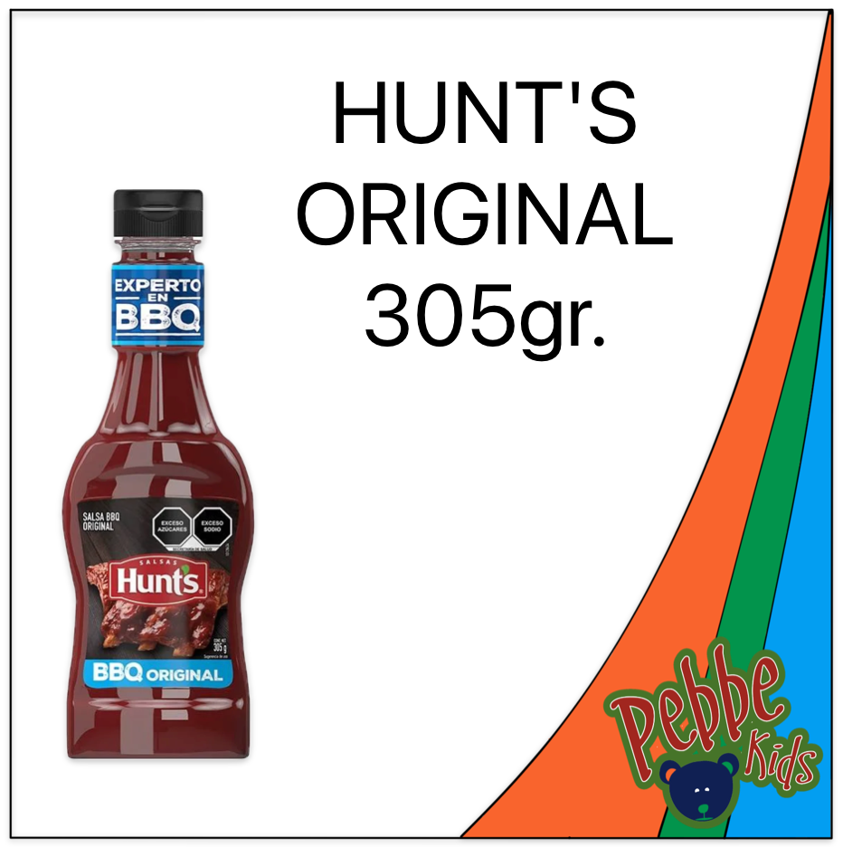 SALSA BBQ HUNTS ORIGINAL 305gr. 