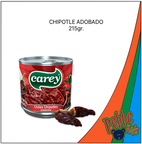 CHILE CHIPOTLE ADOBADO CAREY 215gr.