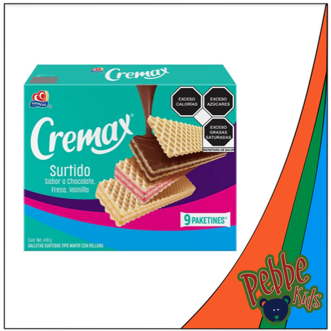 GALLETA CREMAX SURTIDO