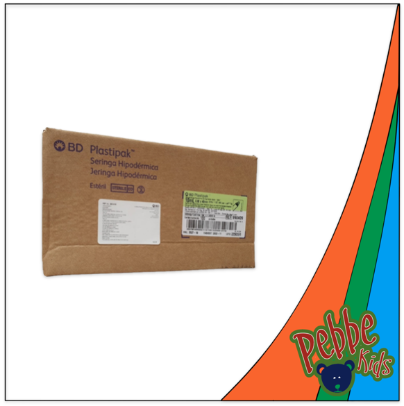 JERINGA 10ml. VERDE C/100 (21G x 40mm.)