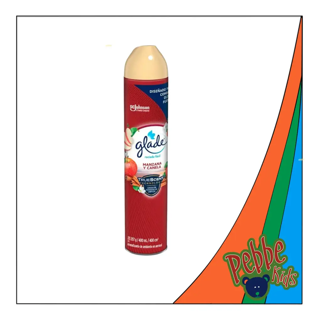 AROMATIZANTE GLADE MANZANA-CANELA 400ml.