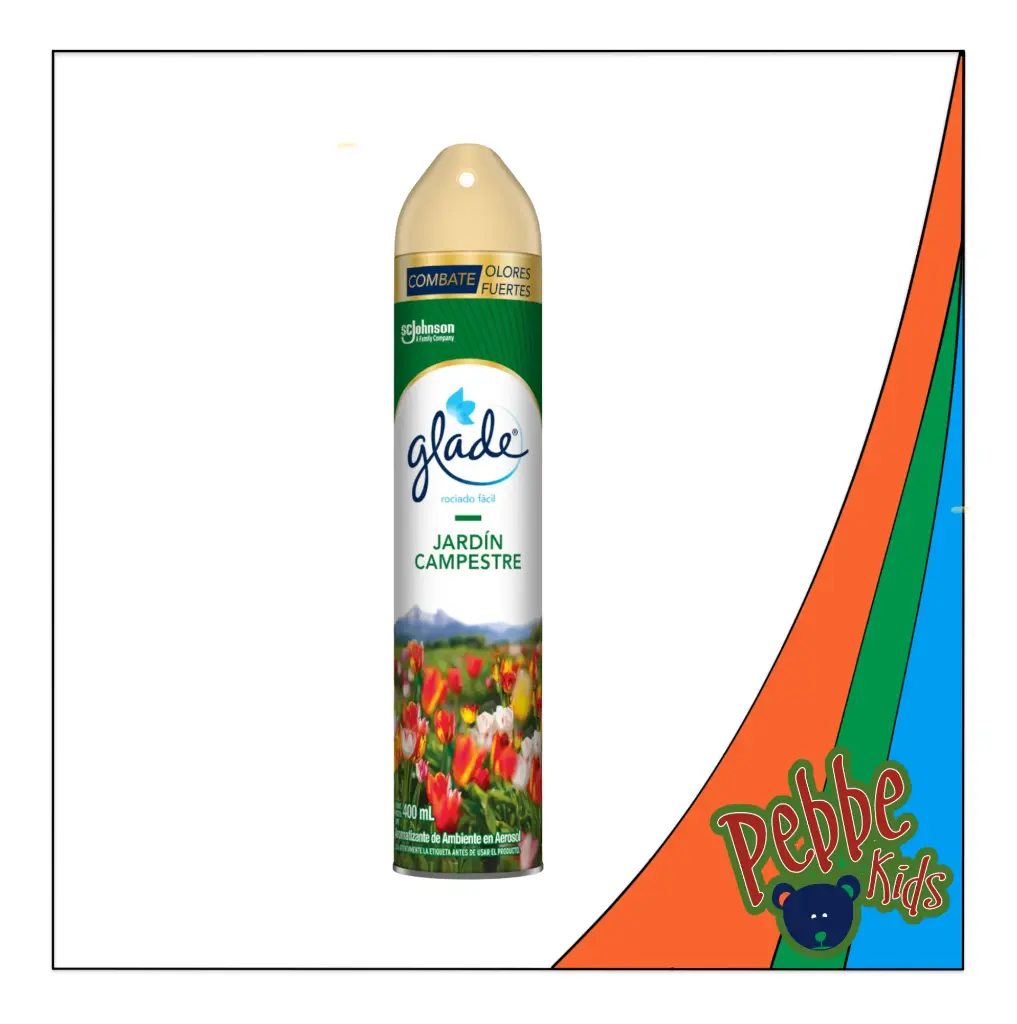 AROMATIZANTE GLADE JARDIN CAMPESTRE 345ml.