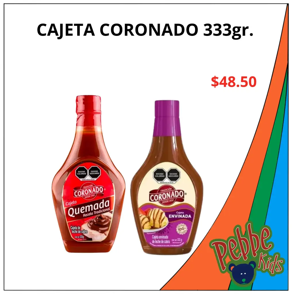 CAJETA CORONADO 333gr.