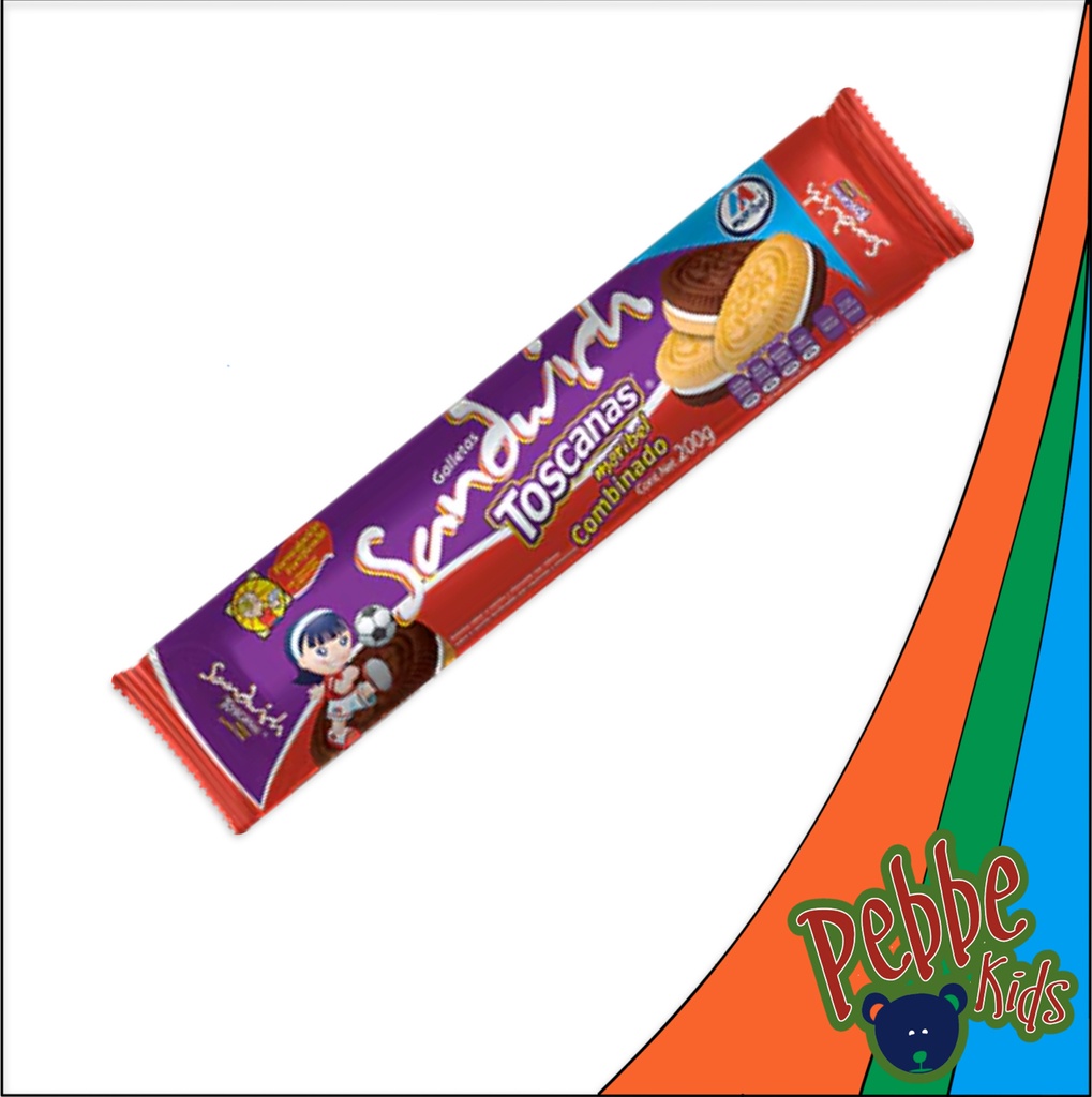 GALLETA TOSCANA SANDWICH CHOCOLATE PZA