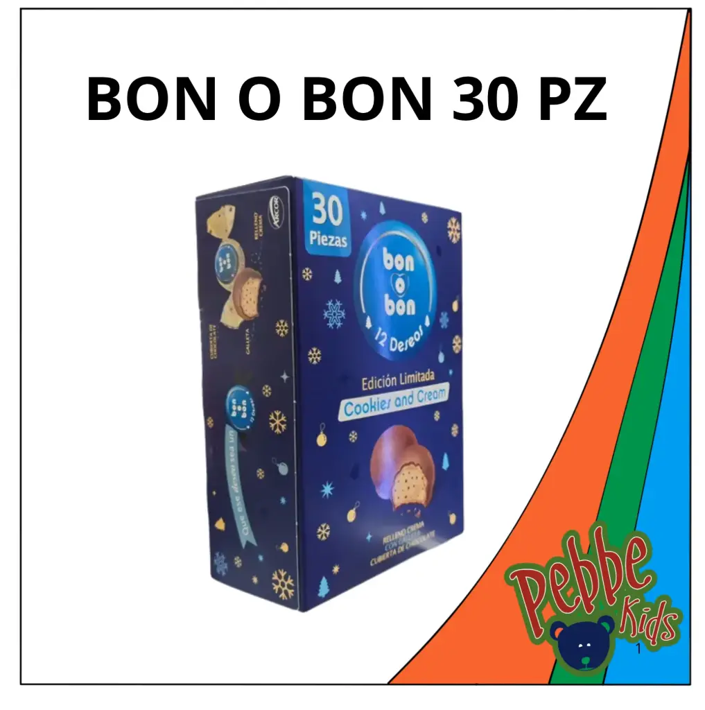 CHOCOLATE BON O BON COOKIES AND CREAM C/30