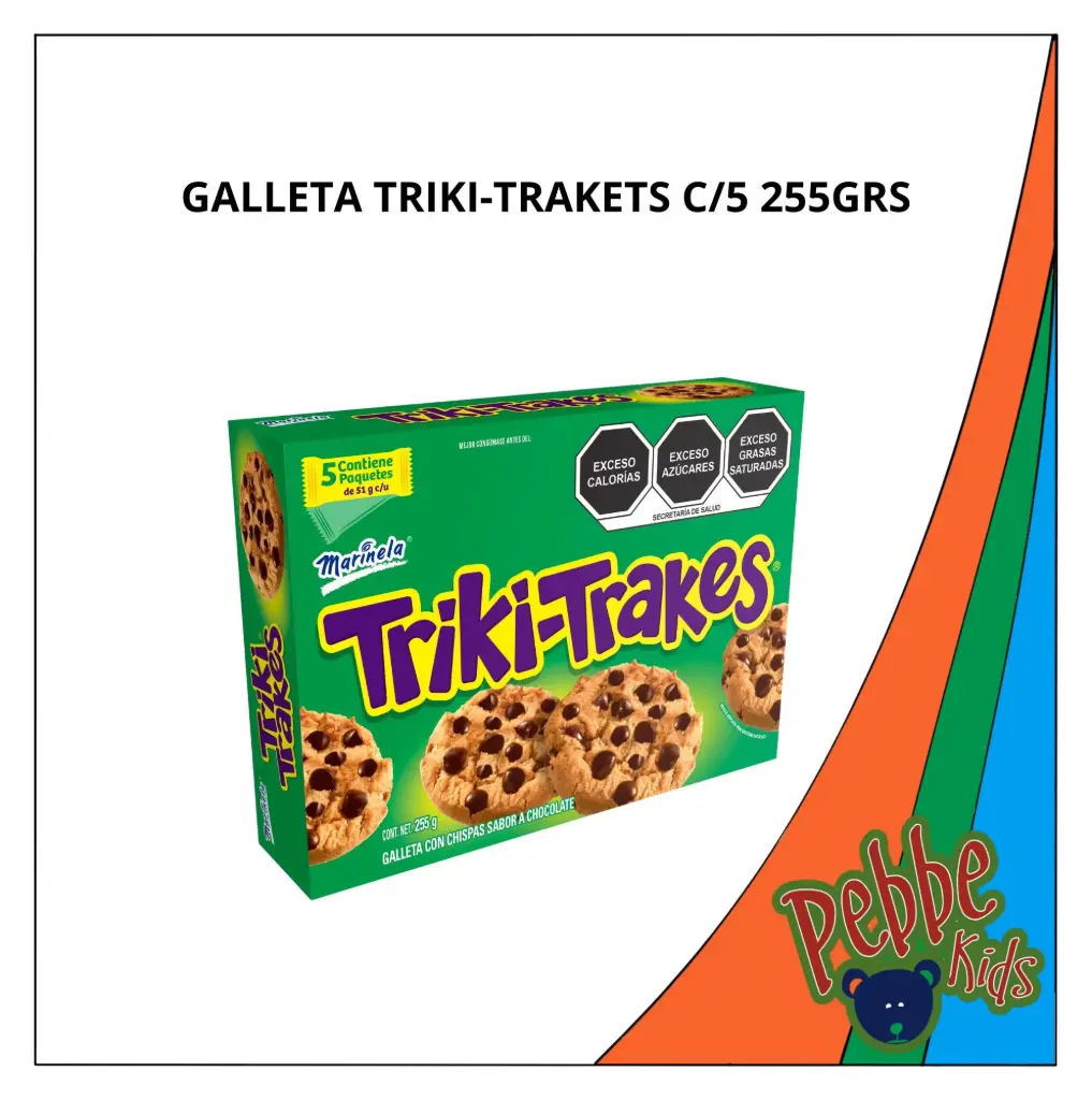 GALLETA TRIKI-TRAKETS C/5 255GRS