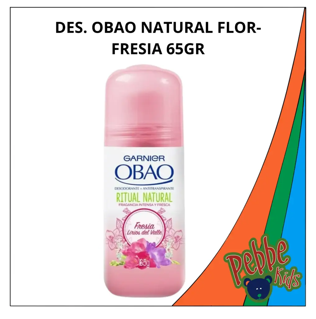 DES. OBAO NATURAL FLOR-FRESIA 65GR