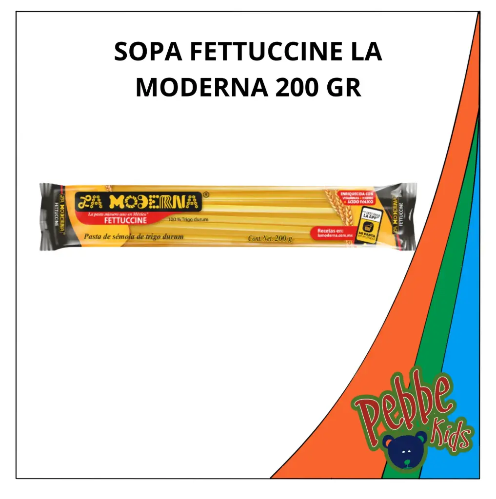 SOPA FETTUCCINE LA MODERNA 200 GR