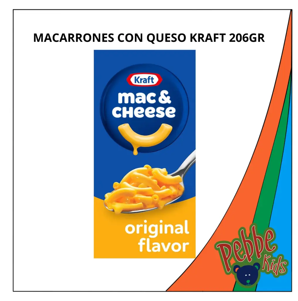 MACARRONES CON QUESO KRAFT 206GR