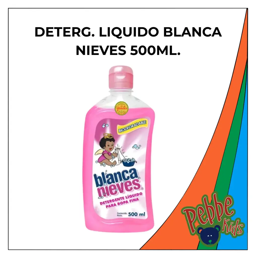 DETERG. LIQUIDO BLANCA NIEVES 500ML.