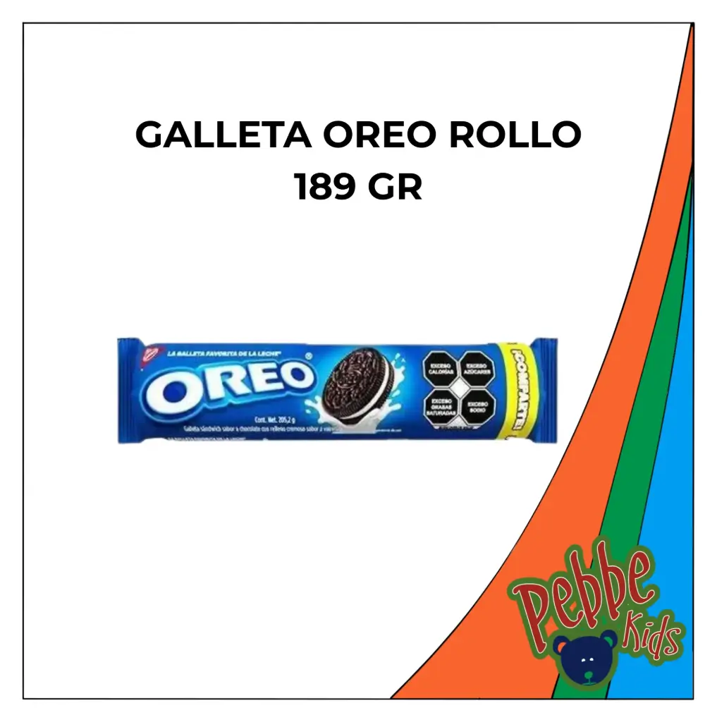 GALLETA OREO ROLLO 189 GR