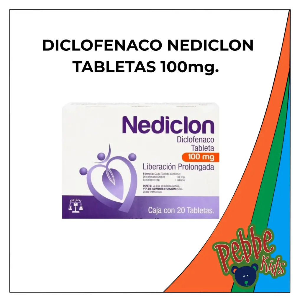 DICLOFENACO NEDICLON TABLETAS 100mg. 