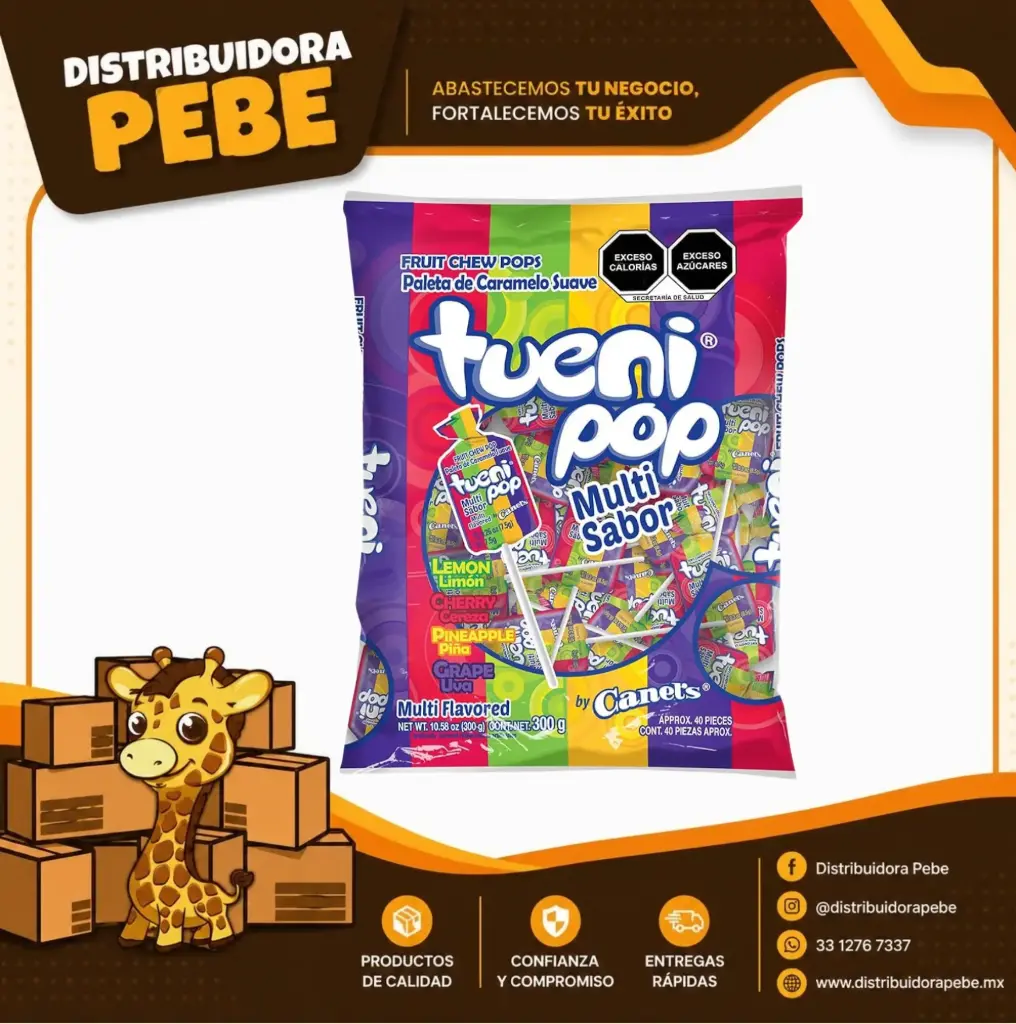 PALETA TUENI POP MULTISABOR 