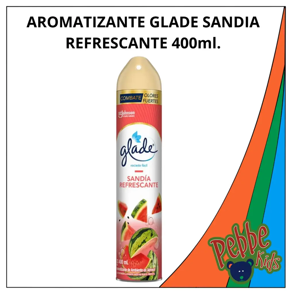 AROMATIZANTE GLADE SANDIA REFRESCANTE 400ml. 