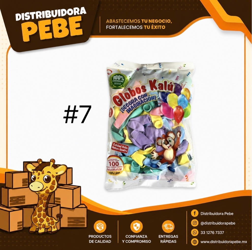 GLOBO KALU #7 C/50