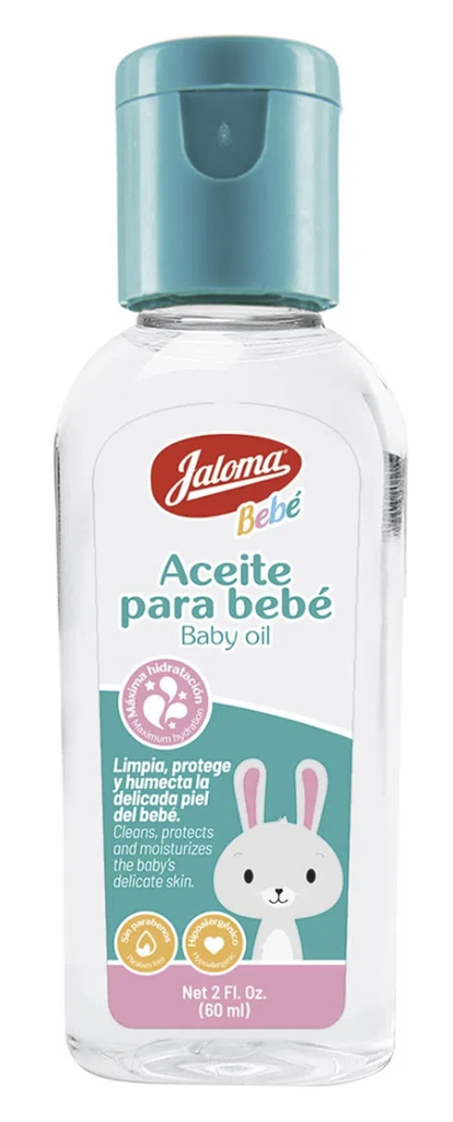 ACEITE P/BEBE JALOMA 60ml.